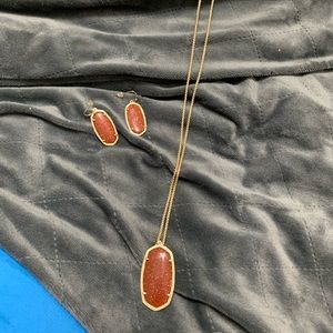 Kendra Scott Necklace & Earrings